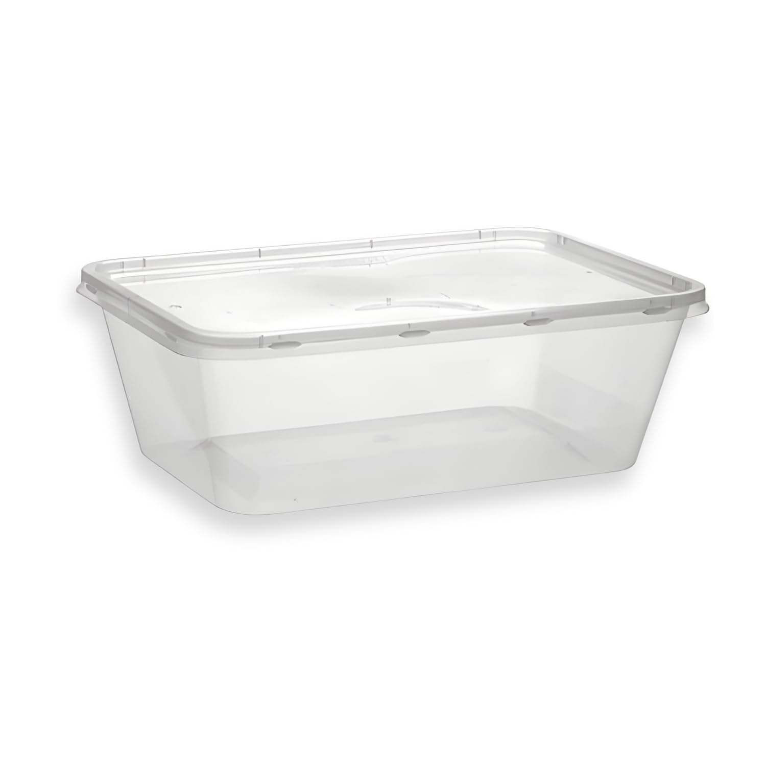PACKLIO 10 750ml Microwave Containers with Lids | Food Grade BPA Free Plastic Tubs | Microwave Dishwasher Freezer Safe | Food Storage Meal Prep Lunch Box Kitchen Takeaway