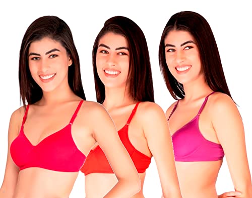 Image of Fabme Women Cotton Full-Coverage Bra