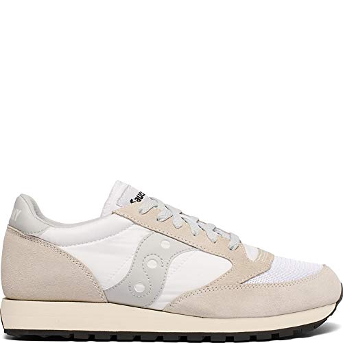 Saucony Jazz Original Vintage, Sneaker Uomo, White White 75, 44.5 EU