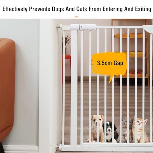 Barrière d'escalier sans vis à pression pour chien et bébé