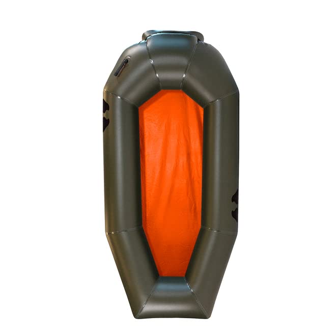 Uncharted Supply Co. Rapid Raft - Lightweight Inflatable Pack Raft for Survival, Emergency Prepardness, Fishing, and Camping