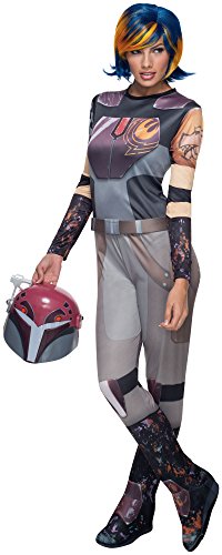 Rubie's Women's Star Wars Rebels Sabine Wren Adult Sized Costumes, As Shown, Standard US