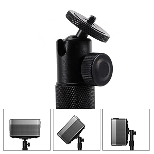 Projector Tripod Stand Projector Small Stand Desktop Bedside Projector Bracket Installation Aggravated Base Stable Bedroom Living Room Office Stand Adjustable Height miniatura 5