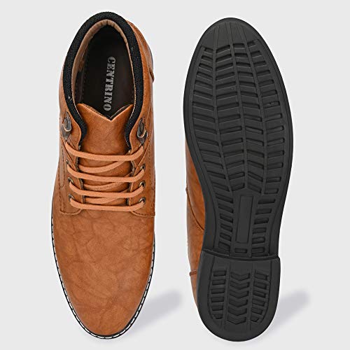 Image of Centrino Men's Shoes |Men's Formal Shoes |Business Casual Lace-Up Shoes | Cushioned Insole | Office Wear | Comfort, Style and Durability for Professional or Formal Wear (7743)