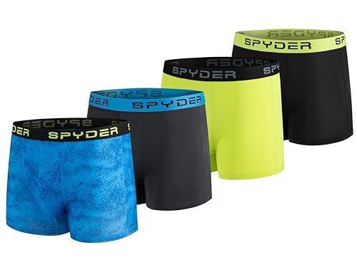 Spyder Boys Boxer Briefs Performance Underwear