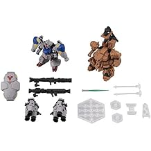 Mobile Suit Gundam Mobile Suit Ensemble EX36 Gundam Prototype Unit 2 & Zamel Set