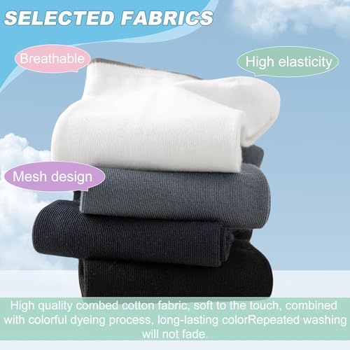 Mens Athletic Ankle Socks Moisture Wicking Cushion Running Low Cut Sock2