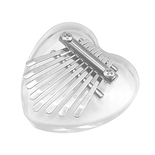 Mini Kalimba 8 Key Kalimba Finger Le Pouce Piano Acrylique Cristal Kalimba Instrument de Coeur - Les Beatles, Paul McCartney, John Lennon, RIngo Starr, George Harrison Mini Kalimba 8 Key Kalimba Finger Le Pouce Piano Acrylique Cristal Kalimba Instrument de Coeur – Image 7