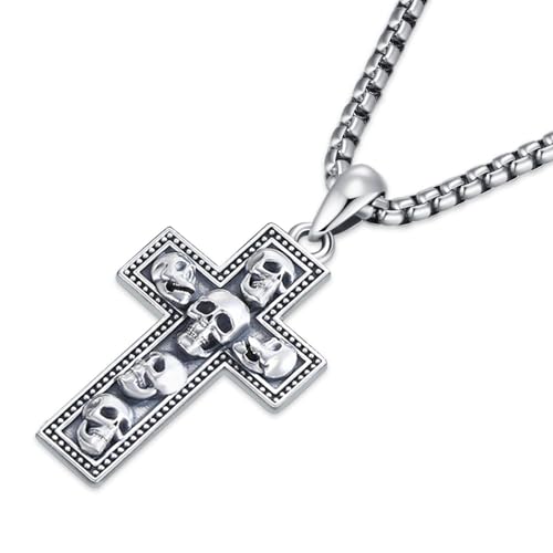 Collier saint patron en argent 925, une médaille sacrée masculine d'exception