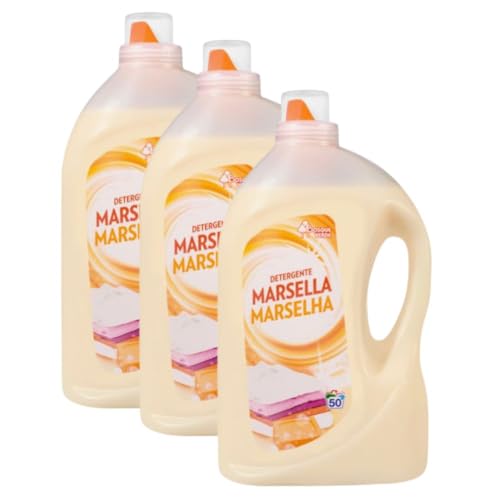 Detergente Ropa Jabon Natural BVERDE de Marsella 50 Lavados 3L - Pack de 3