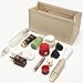 KESOIL Bag Organizer Insert,Tote Bag Insert For On The Go MM, Handbag Inner Organizer,Handbag Storage,Tote Bags Felt Liner with Zipper(Beige,L)