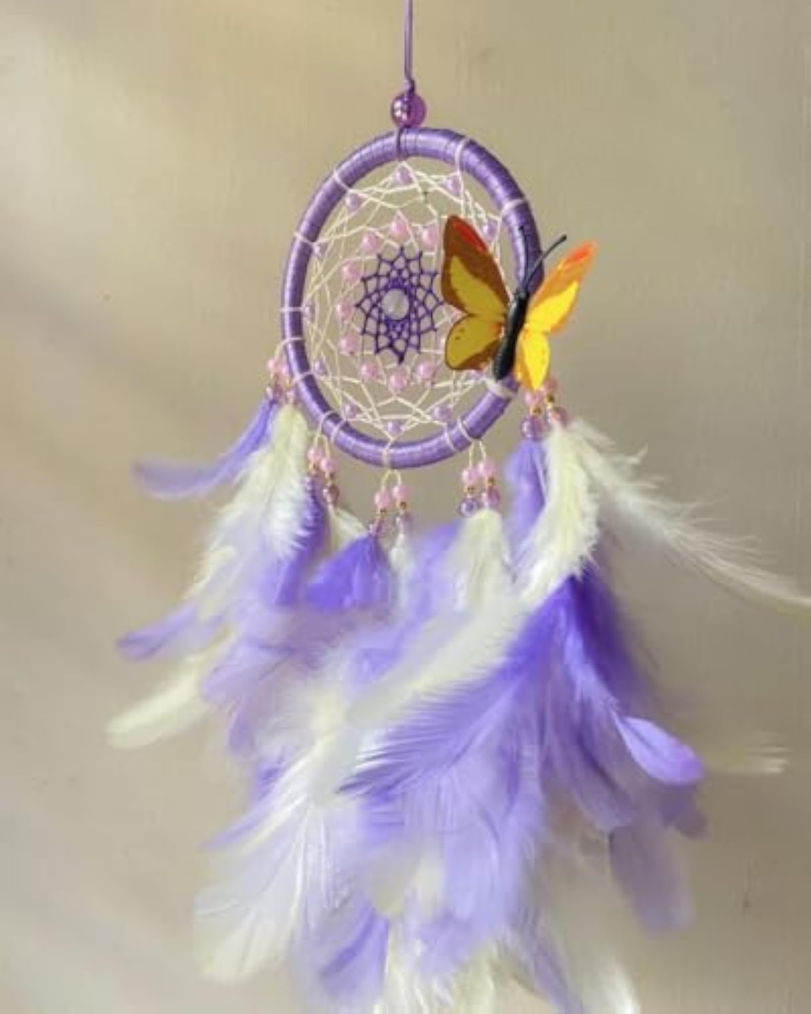 4INCH Purple Dream Catcher for Home Decor