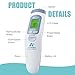 Amplim Deluxe Manual Silicone Breast Pump and No Touch Forehead Thermometer for Babies and Adults | Bundle Pack