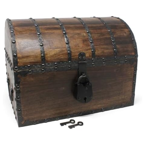 Nautical Cove Large Wooden Treasure Chest Cover