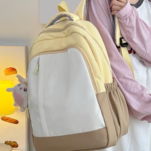 Mochila de nailon para mujer espaciosa y casual 5
