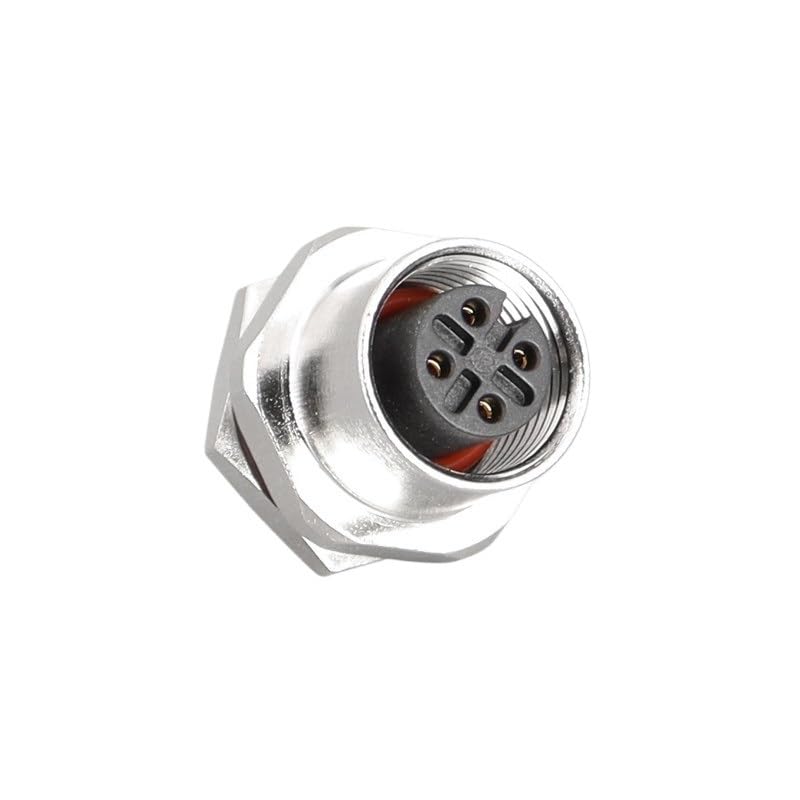 Connecteur capteur M12 femelle 4 broches contre les faux contacts de vibration