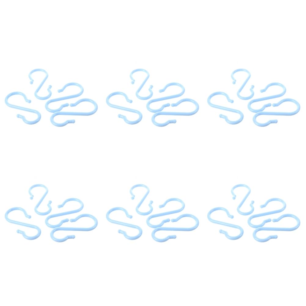 Fivetwofive Blue Plastic Punch Cup Bowl S Shaped Hooks 24 Pcs