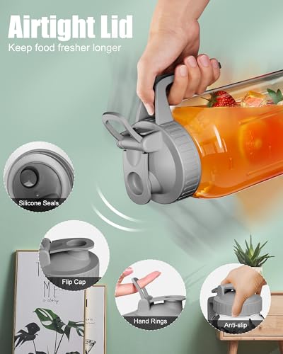 640z Glass Pitcher with Lid