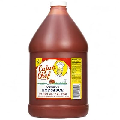 Cajun Chef Louisiana Hot Sauce 1 Gal by Cajun Chef