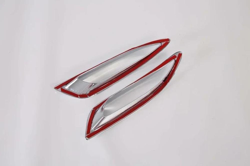 For Mazda 6 For Atenza 2018 2019 2020 Car Accessories ABS Rear Reflector Fog Light Lamp Cover Trim Bezel Frame Styling Bumper Parts