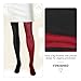 WRITWAA Two-Tone Stockings for Women - Fashion Nylon Thigh High Hosiery with Ab Splice Design for Party and Everyday Wear Free Size Fits Most