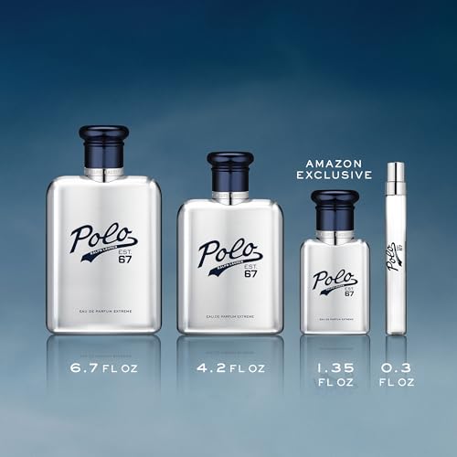 Image of Ralph Lauren Polo 67 Extreme Eau de Parfum - Ambery Cologne for Men | Fragrance with Pineapple, Cedarwood & Leather Accord - Long Lasting - Confident Mens Scent for Evenings & Standout Moments