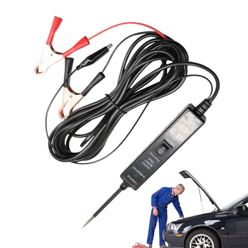 Testeur de circuit électrique 6-24V pour fusibles et fils de voiture