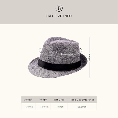 Image of BABEYOND 1920s Mens Gatsby Gangster Accessories Set Panama Hat Suspender Bow Tie