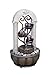 Newport coast collection 11"H Flowing Tiered Leafs Dual Power LED Fountain with Natural River Rocks (Adapter NOT Included)