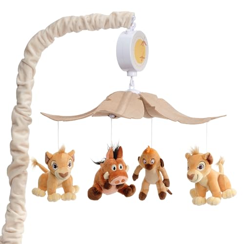 Image of Lambs & Ivy Disney Baby Lion King Safari Musical Baby Crib Mobile Soother Toy