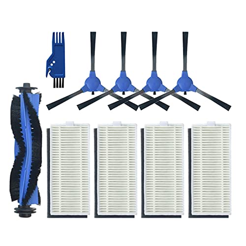 Eufy Robovac 11S / 25C / 30 / 30C / 35C / 12 / 15T / 15C �X���� ���{�b�g�|���@���i���C�� �T�C�h �u���V �J�o�[ Hepa �t�B���^�[�ƌ݊���������܂� (Color : Set-2)