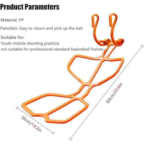 Accesorios de baloncesto para mejorar la puntería sin perder tiempo recogiendo balones 6