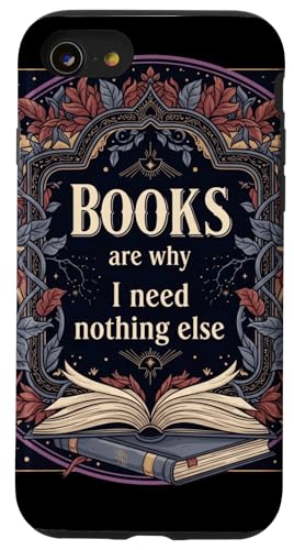 Books Are Why I Need No Else Reading���w �X�}�z�P�[�X iPhone SE (2020) / 7 / 8 �p