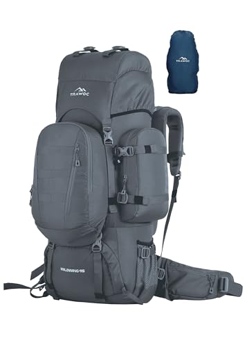 TRAWOC WILDWING 95L (80+15) Internal Frame Trekking Backpack with...