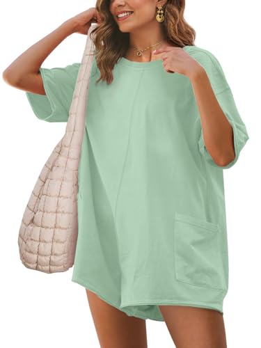 Grenouillère d'été dos nu Glamaker combinaison short ample coupe surdimensionnée