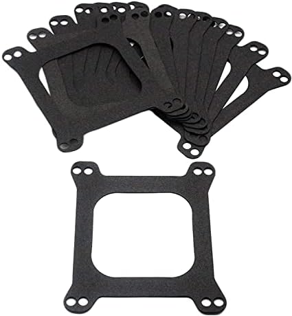 GSKMOTOR Holley Carburetor Base Gaskets (10 pcs) Carburetor Mounting Gasket