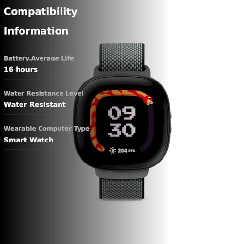 Google Fitbit Ace LTE - Kids Smartwatch with Call, Message, GPS, and Activity-Based Games, Ace Pass Data Plan Required - Mild - Strange Arcade - Image 5