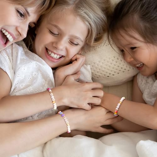 Big Sister Bracelet for Toddler Daughter Niece Big Sis Bracelet Matching Outfits shirts Sister Gift for Teen Girls Announcement Jewelry for Girls Charm Birthday Gifts4