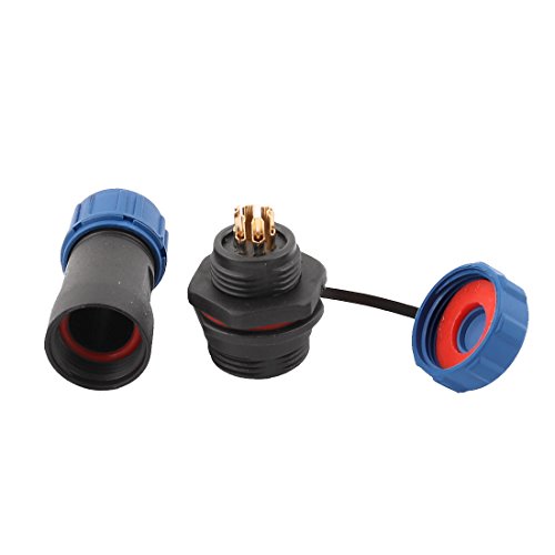 Aexit Conector adaptador de aviación SP1311/P 6 terminales miniatura 3