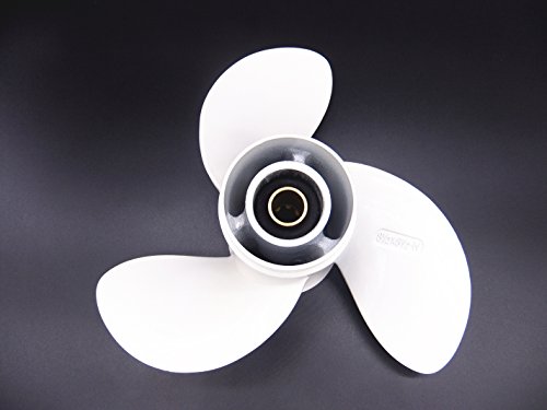 SouthMarine Aluminum Propeller 8 1/2x8 1/2 -N for Yamaha 6hp 8hp 9.9hp F6 F8 F9.9 Boat Engines 6G1-45941-00-EL 6G1-45941-00-00 8.5x8.5