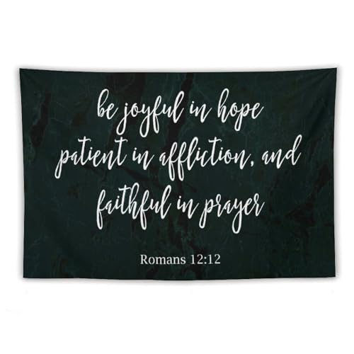 Tapiz de pared para sala de estar con refranes motivadores y diseño textil