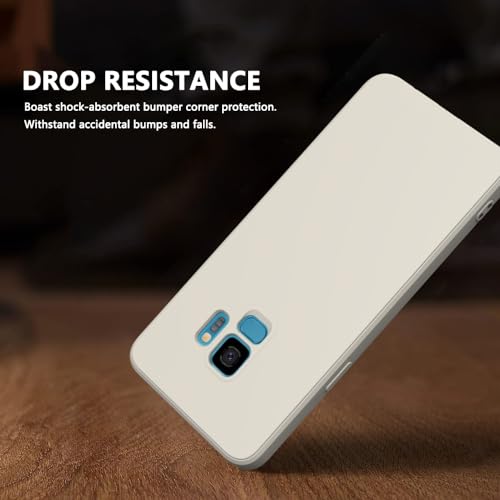 Image of for Samsung Galaxy S9 Case White, Scratch Resistant with Soft Touch, Slim Thin Phone Cover for Samsung Galaxy S9