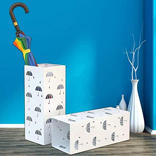 Porte-parapluie d'interieur avec bac de vidange pour maison - 5