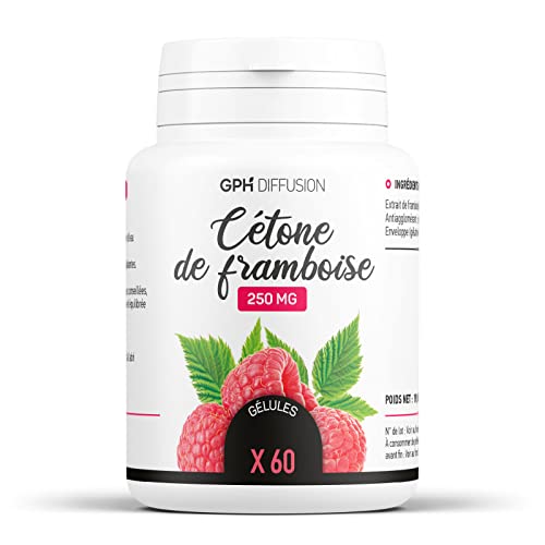 Cétone de Framboise - 250mg - 60 gélules - GPH Diffusion