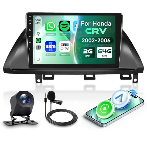 Image of 2G+64G Car Radio Stereo for Honda Odyssey 2005-2010 with Wireless CarPlay