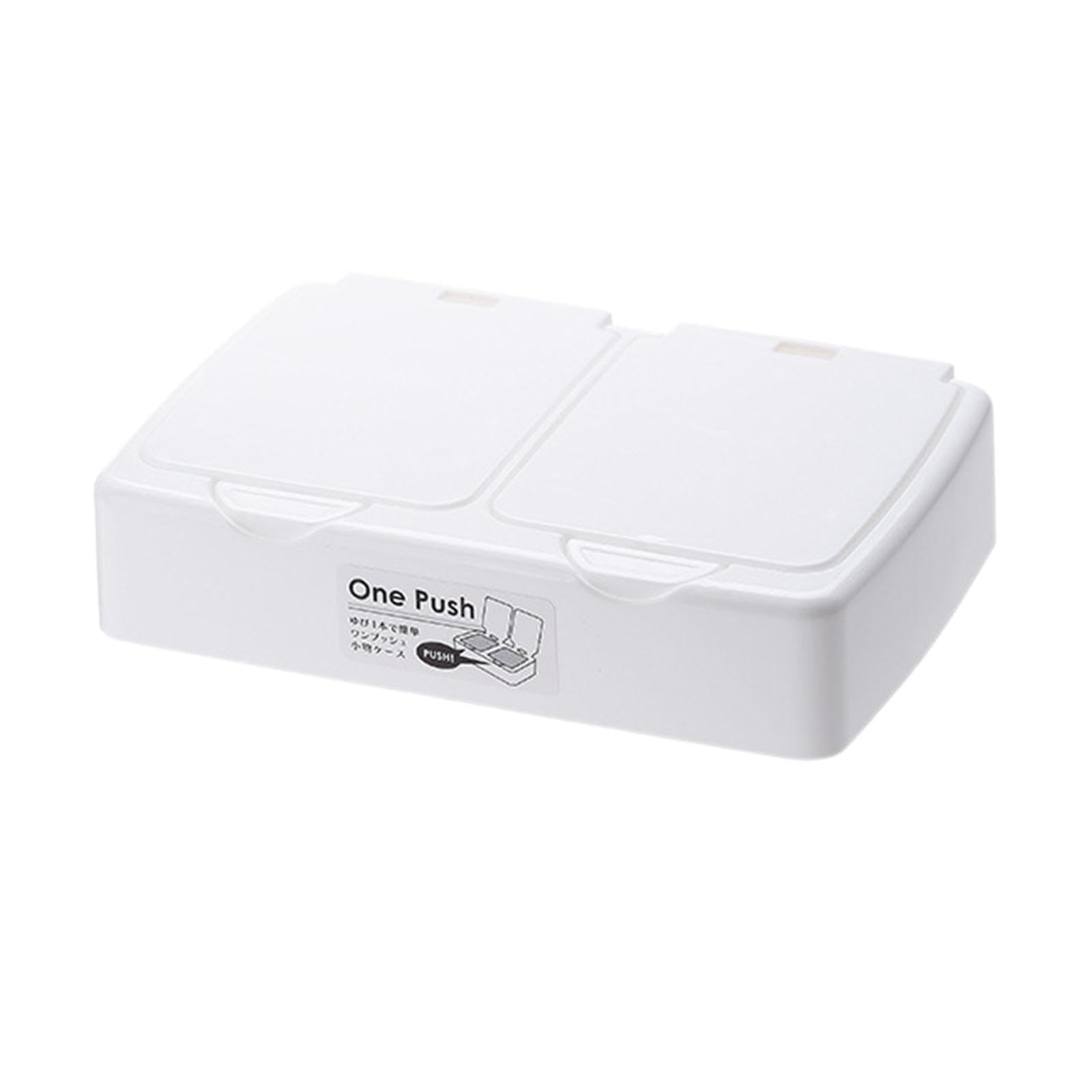 CALANDIS™ Wet Tissue Holder Dustproof Cover Desk Storage Box Large Capacity Napkin Box 14.3x9.6x3.2cm | Storage Boxes | Home Organization | Household Supplies & Cleaning 2