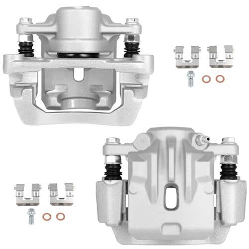 Image of SCITOO 19B6277 19B6276 Rear Left & Right Disc Brake Calipers Assembly w /Bracket For Subaru For Legacy 2010-2012 2014,For Subaru For Outback 2010-2012