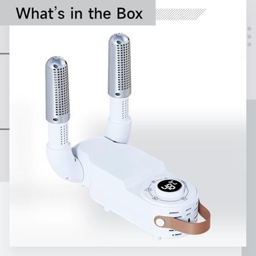 Secador de botas y guantes YHomU blanco 150W plegable miniatura 5