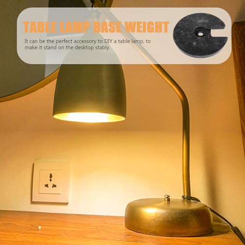 Contrepoids pour pied de lampe de table de salon ou chambre pour une base stable - 6
