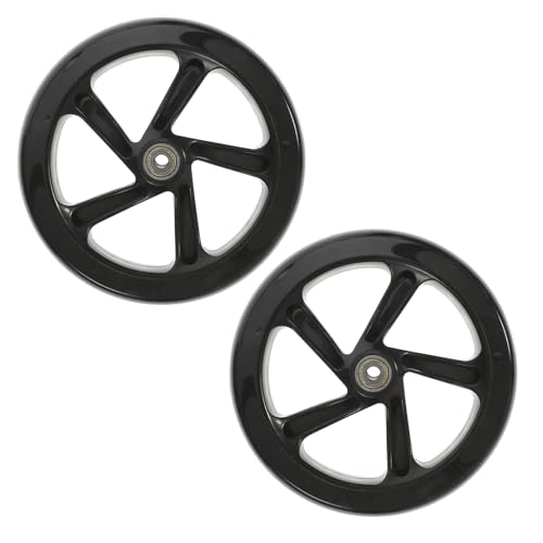 Roue de rechange pour scooter PU 180mm Garvalon avec roulement pour route bitume